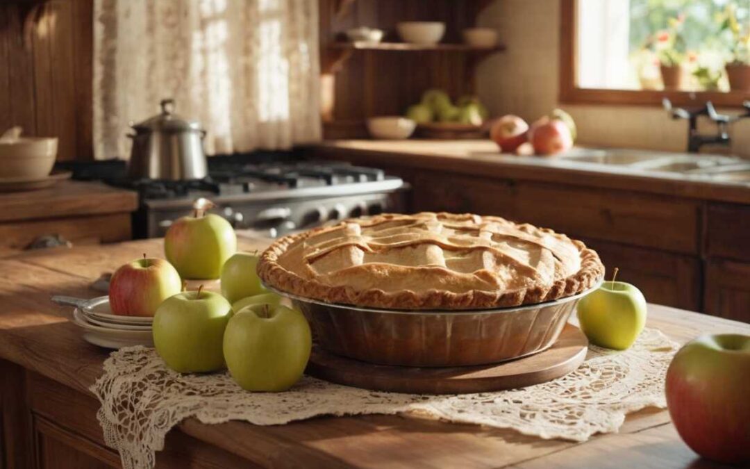 Découvrir la meilleure recette de tarte aux pommes de grand-mère